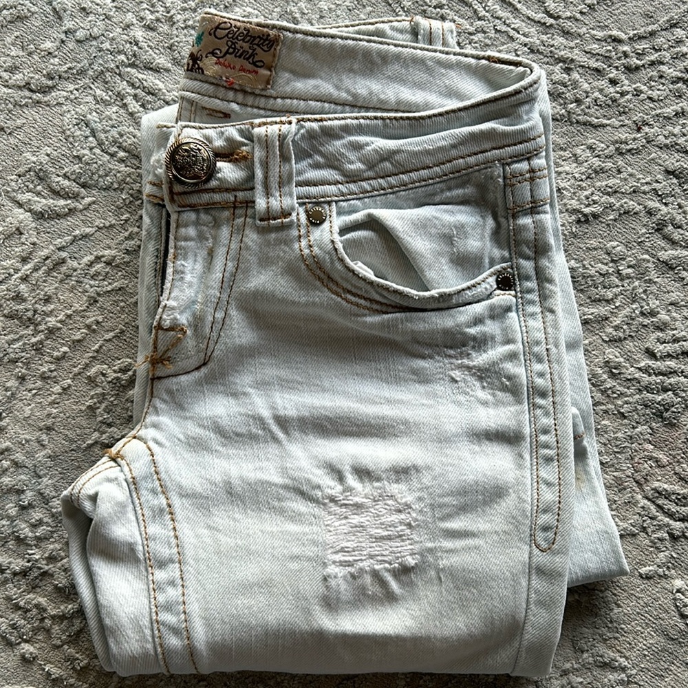 Celebrity Pink Flare Jean
